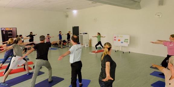Workshop Yoga Übung